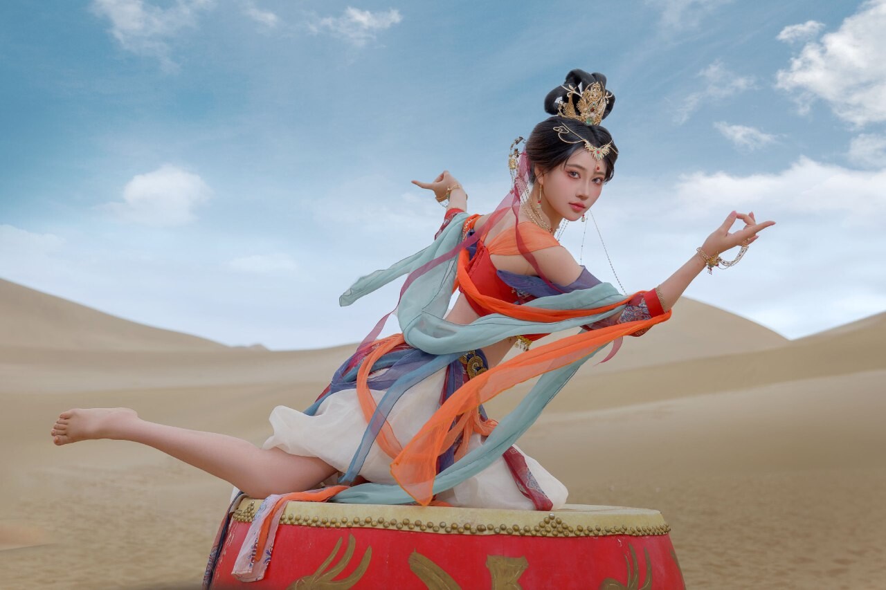 汉服古风之美 异域风情