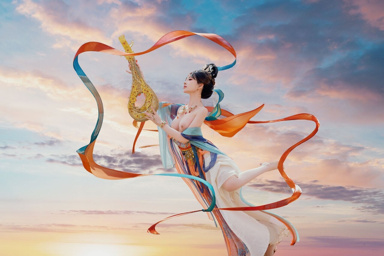 汉服古风之美 异域风情