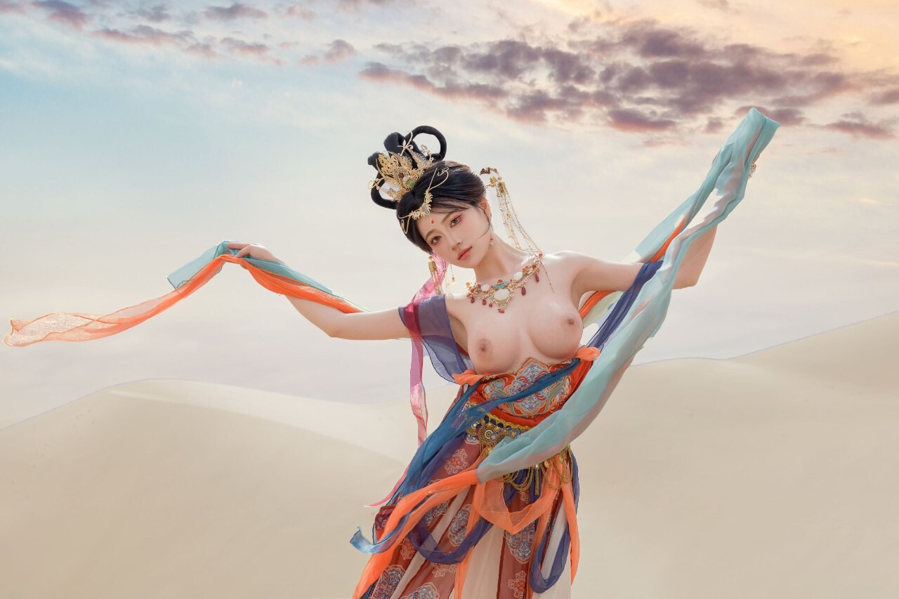 汉服古风之美 异域风情