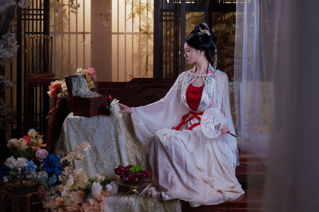 汉服古风之美 素图清新