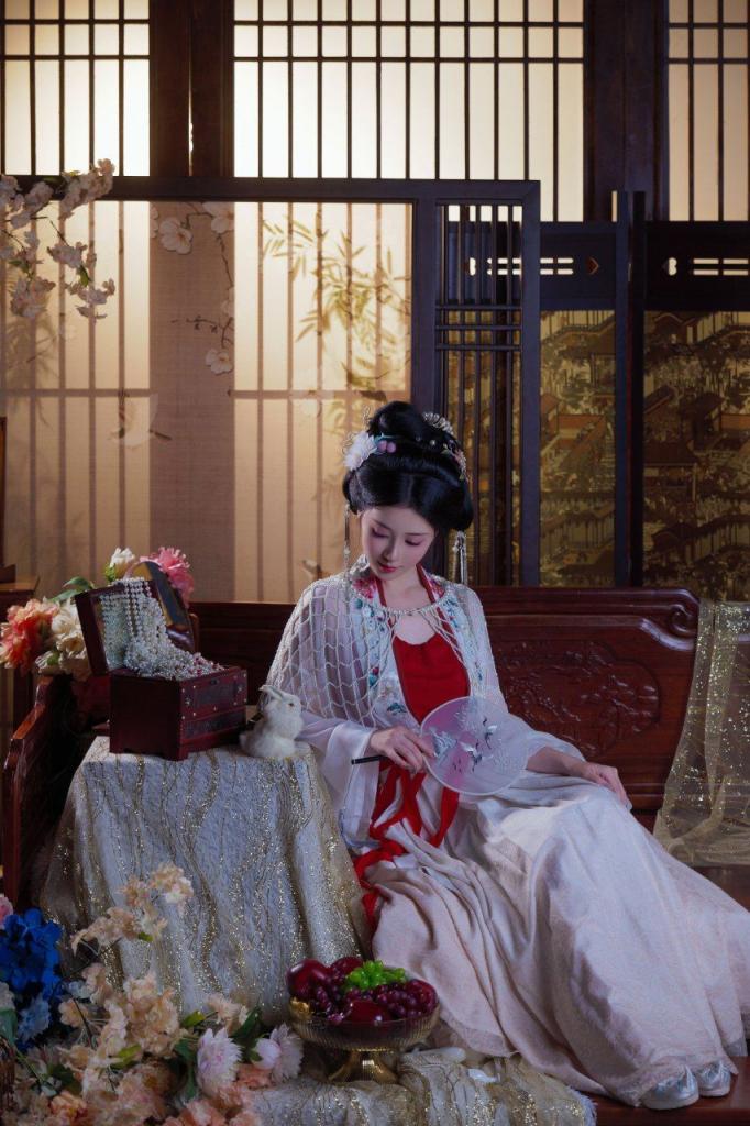 汉服古风之美 素图清新