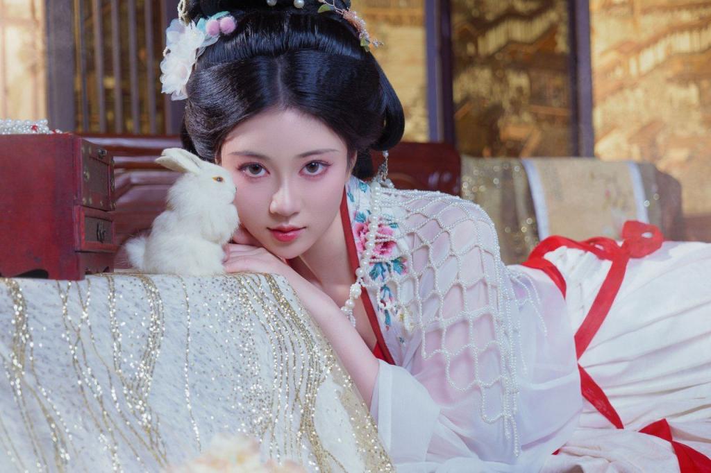 汉服古风之美 素图清新