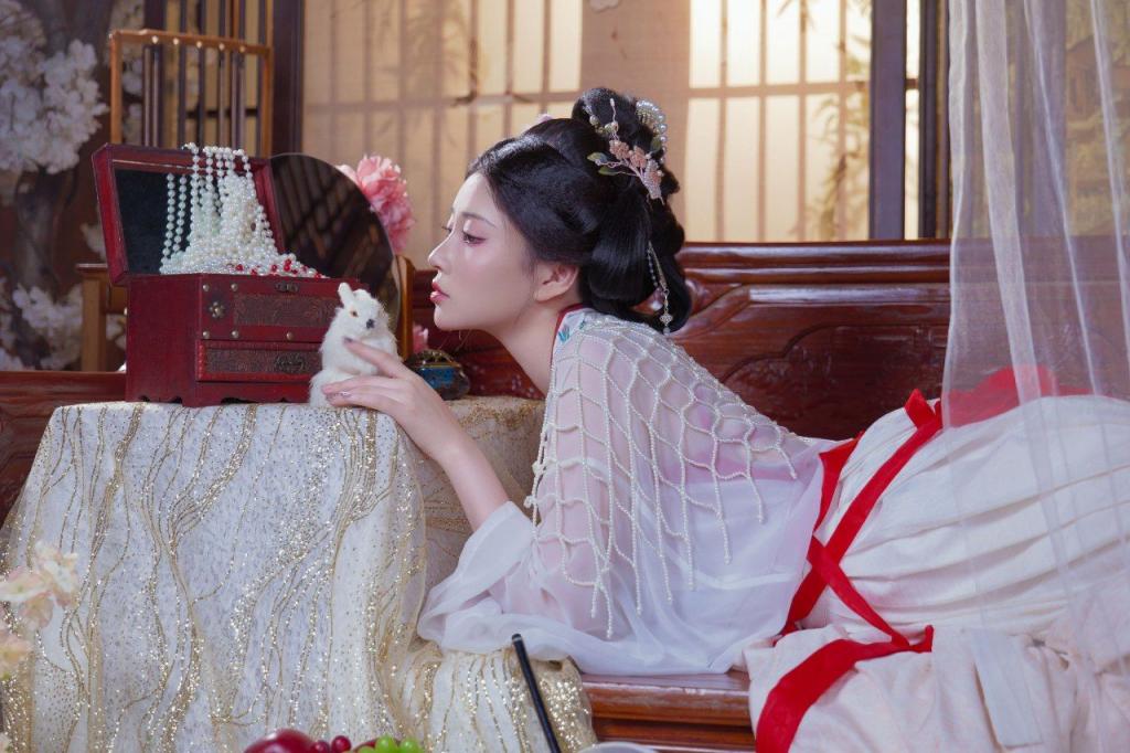 汉服古风之美 素图清新