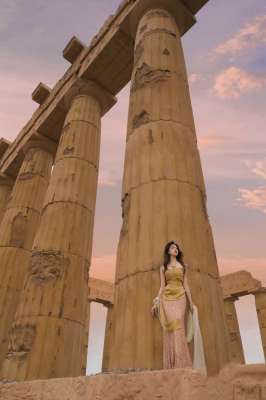 汉服古风之美 异域风情