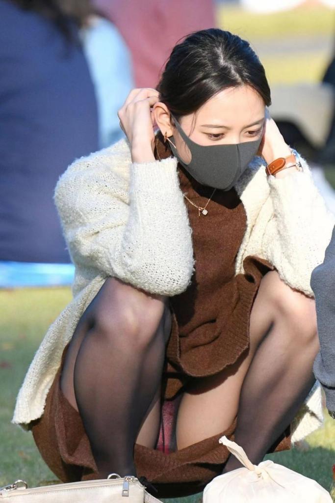 裙底风光无限美