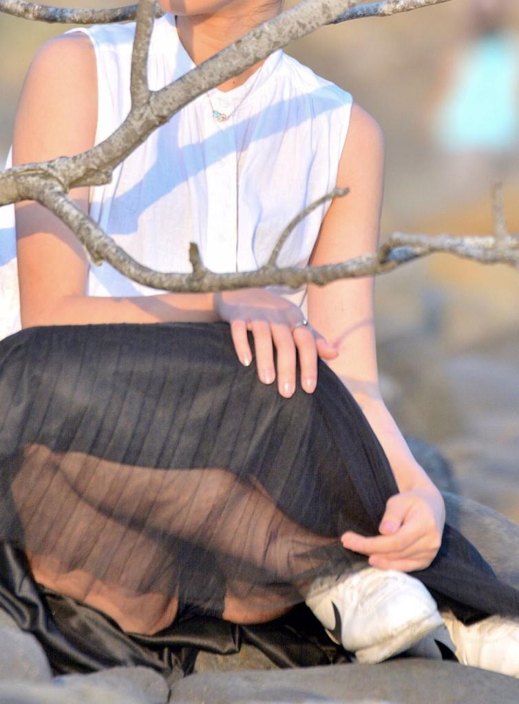 裙底风光无限美