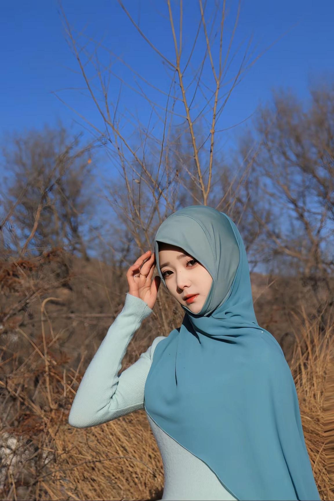 一组穆斯林美女图片