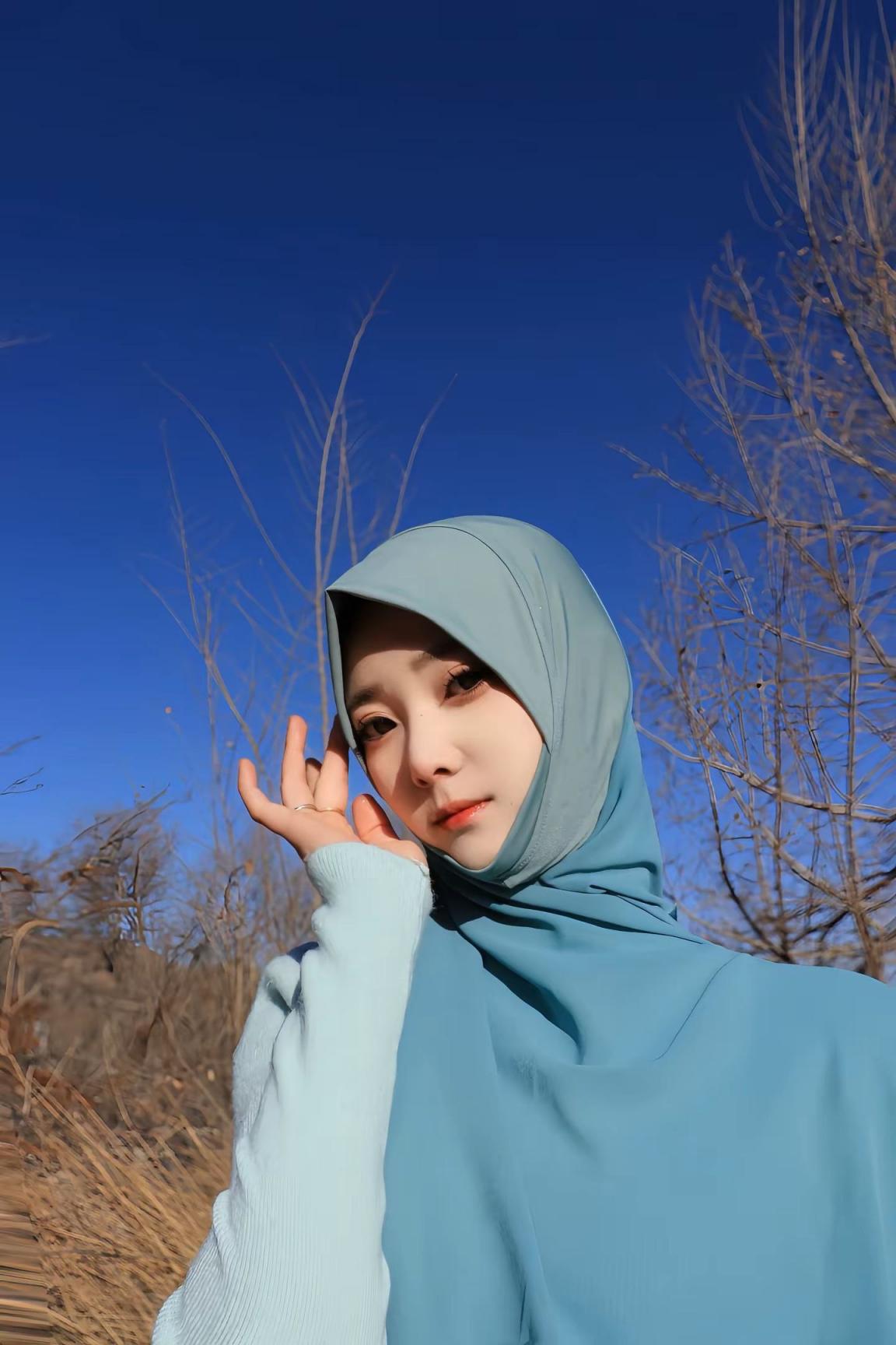 一组穆斯林美女图片