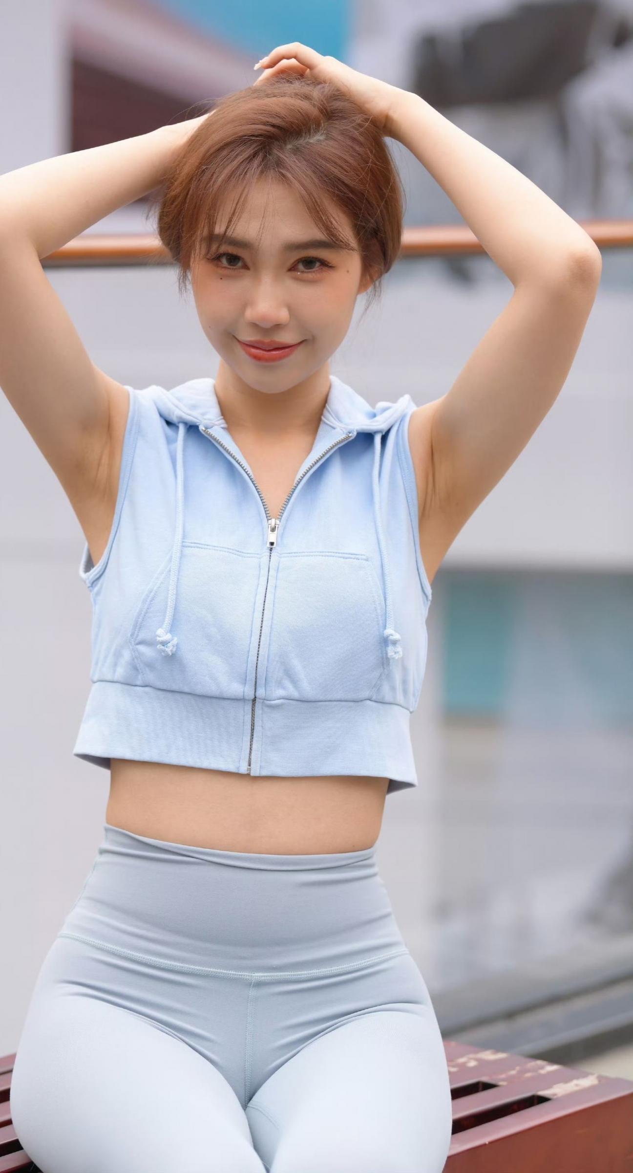 瑜伽裤的骆驼趾