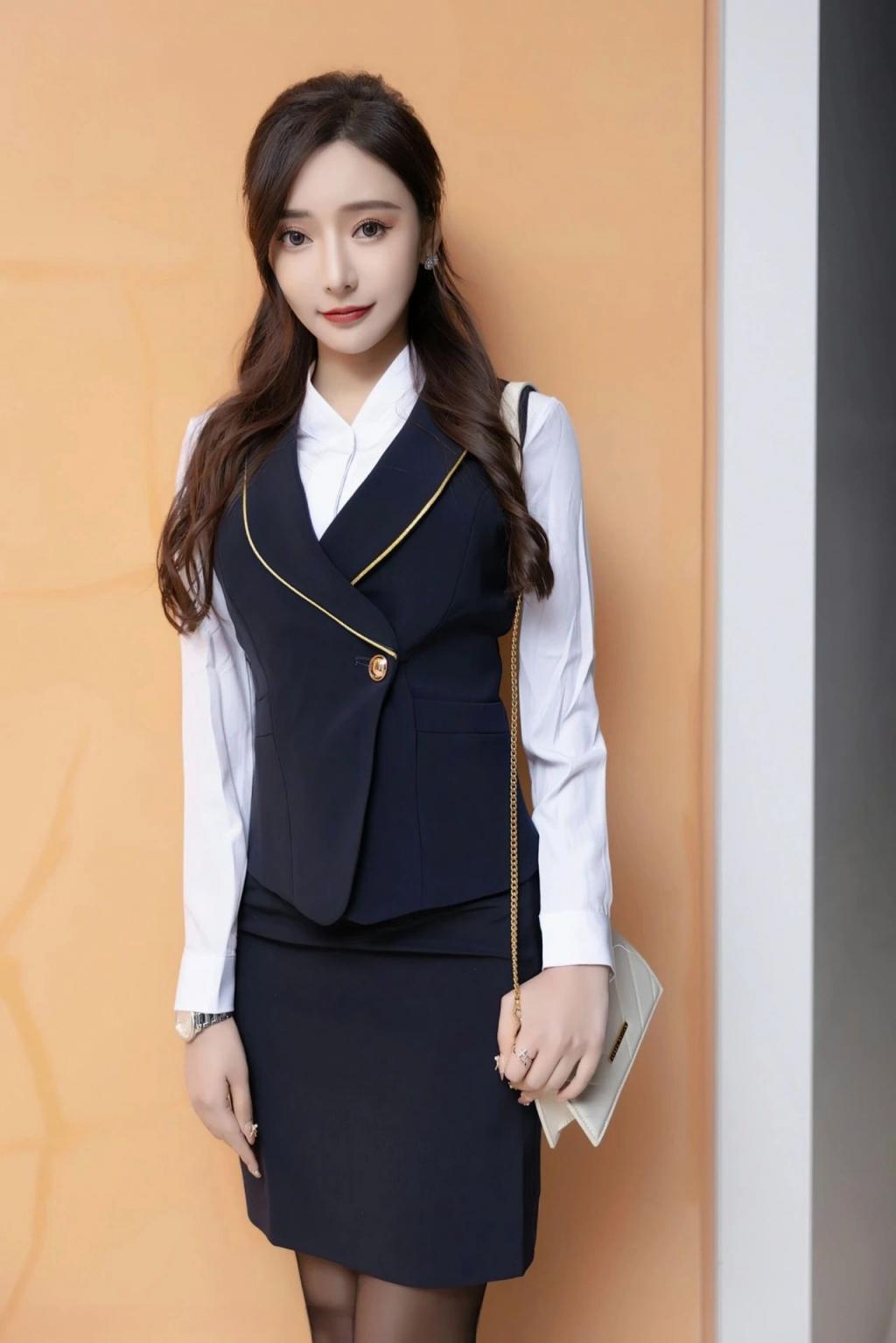 身材好的职业装美女