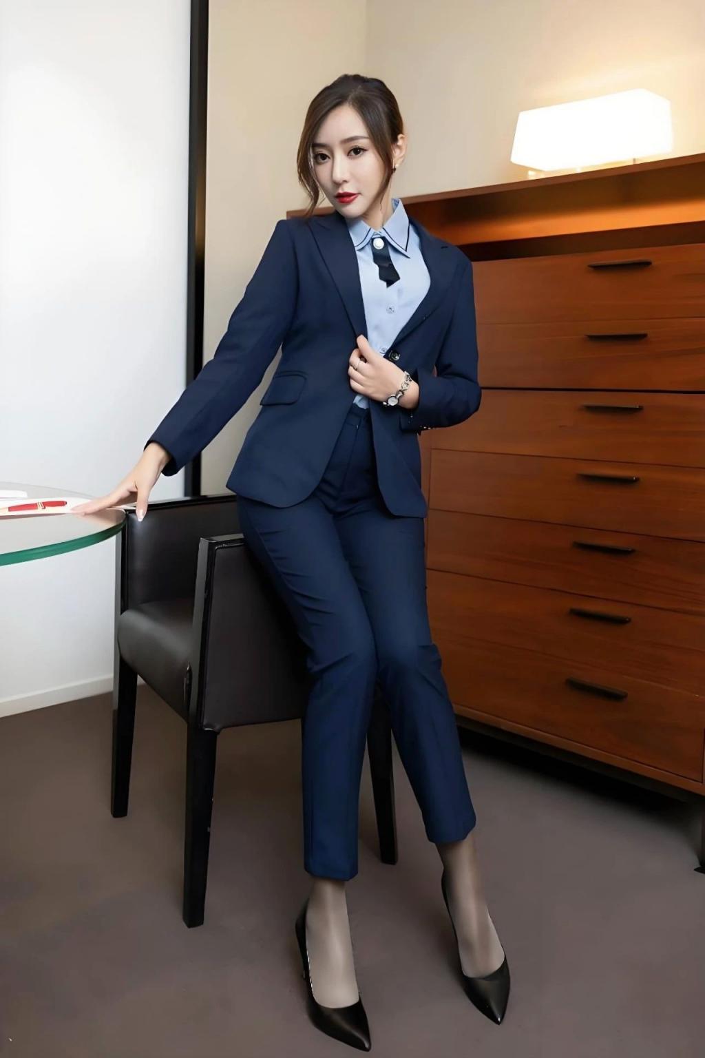 身材好的职业装美女