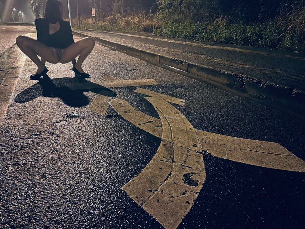 户外的露出