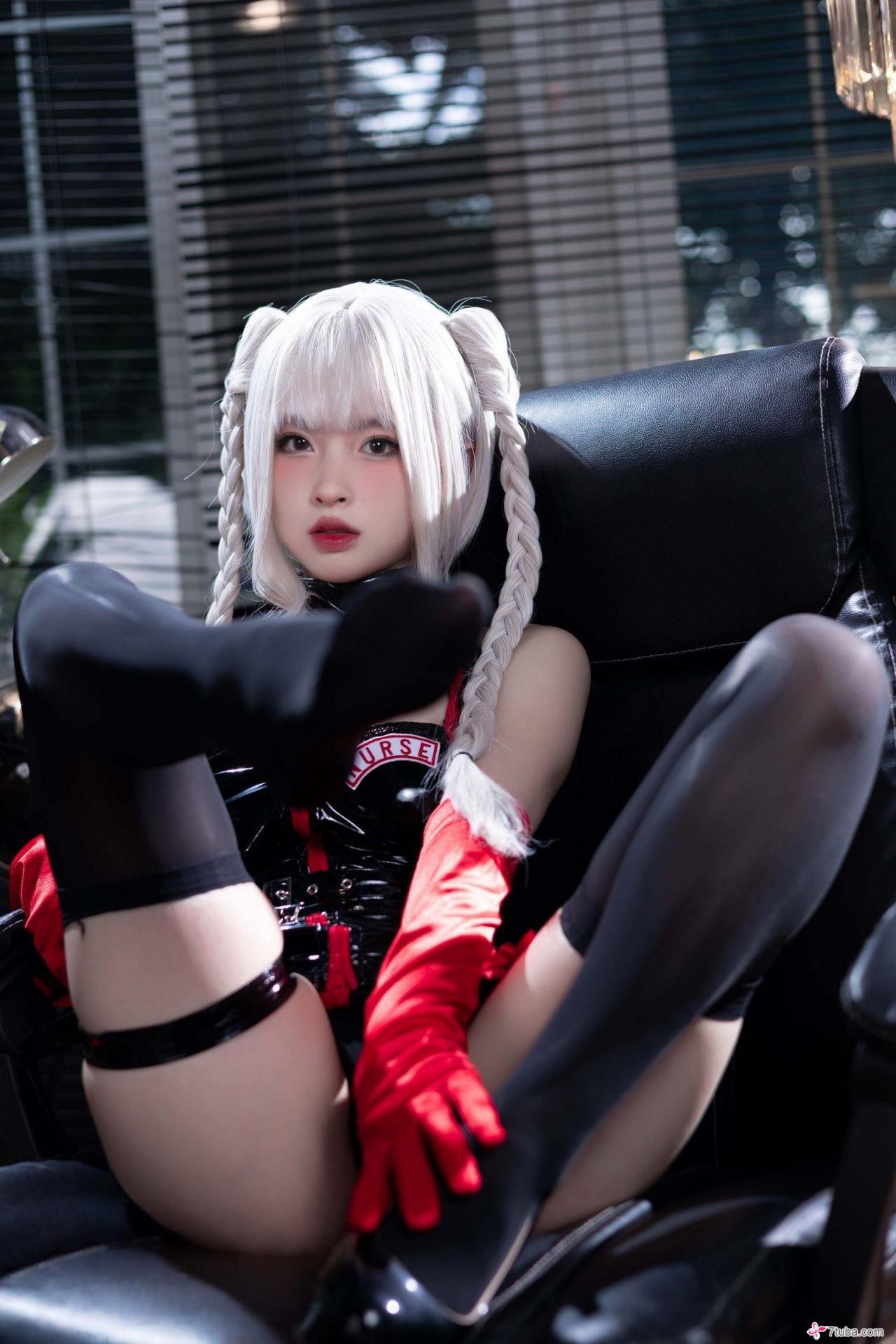 性感美图 白发欲女
