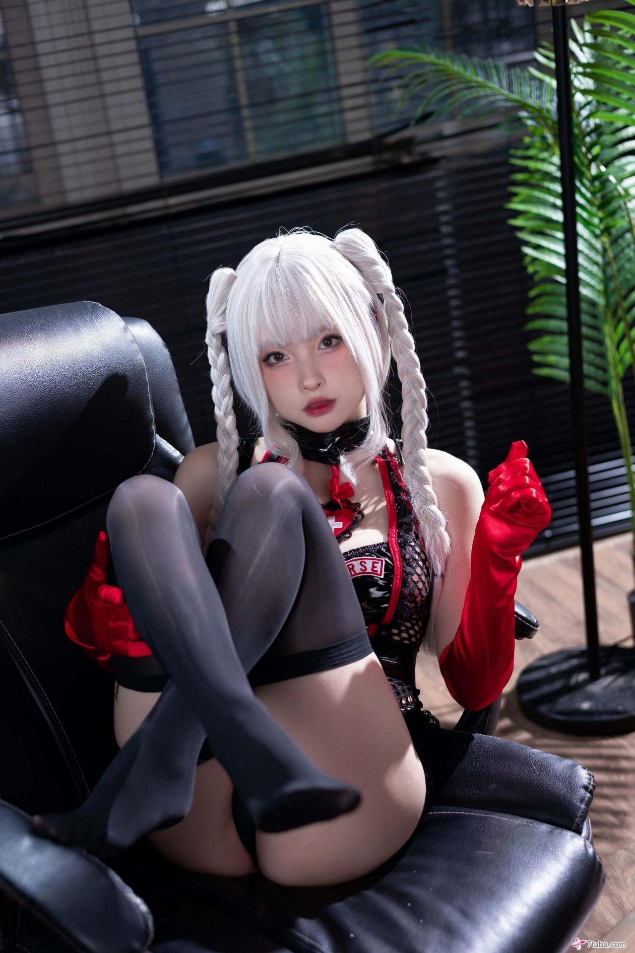 性感美图 白发欲女