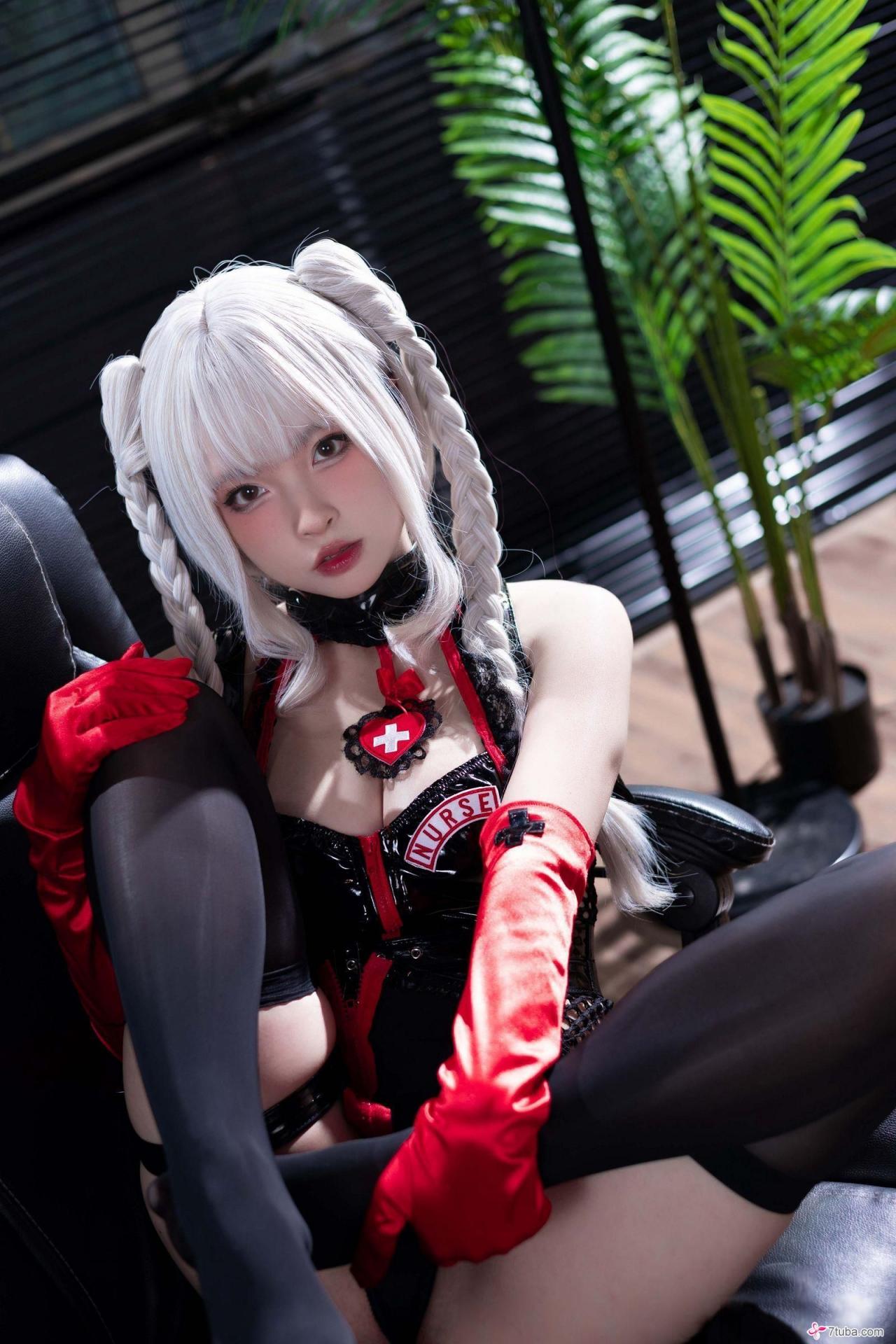 性感美图 白发欲女