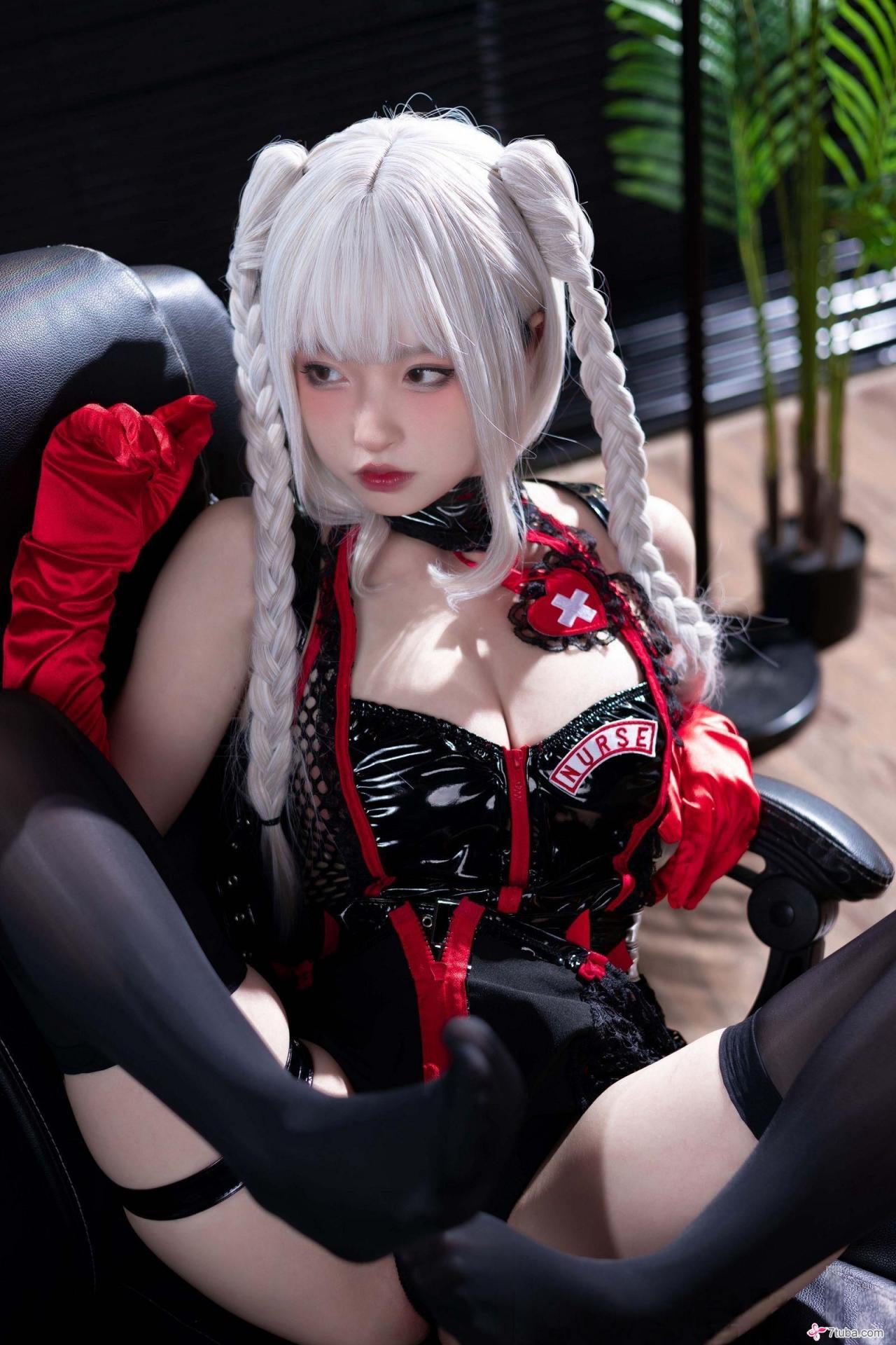 性感美图 白发欲女