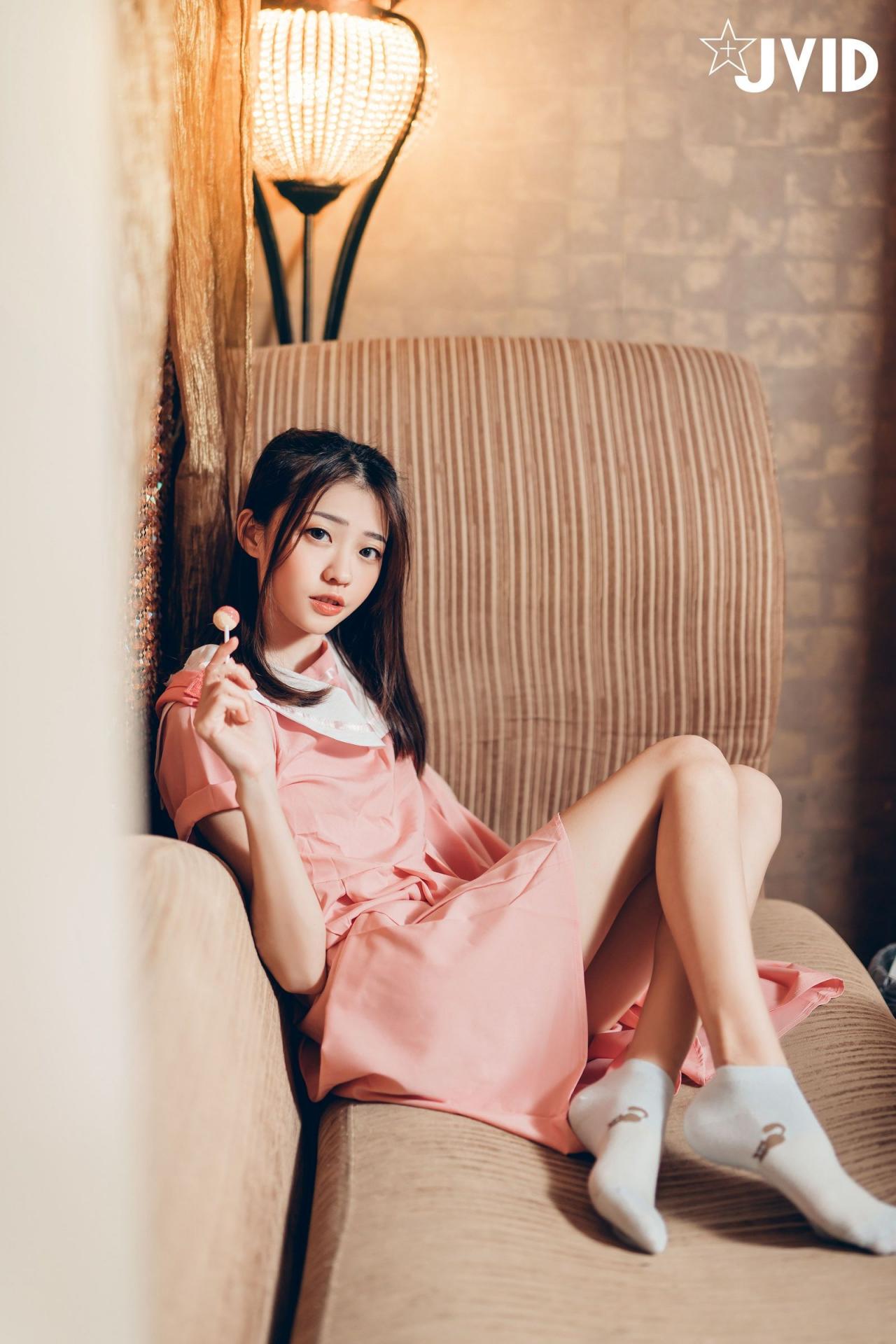 妍妍Angel，粉红少女的独处