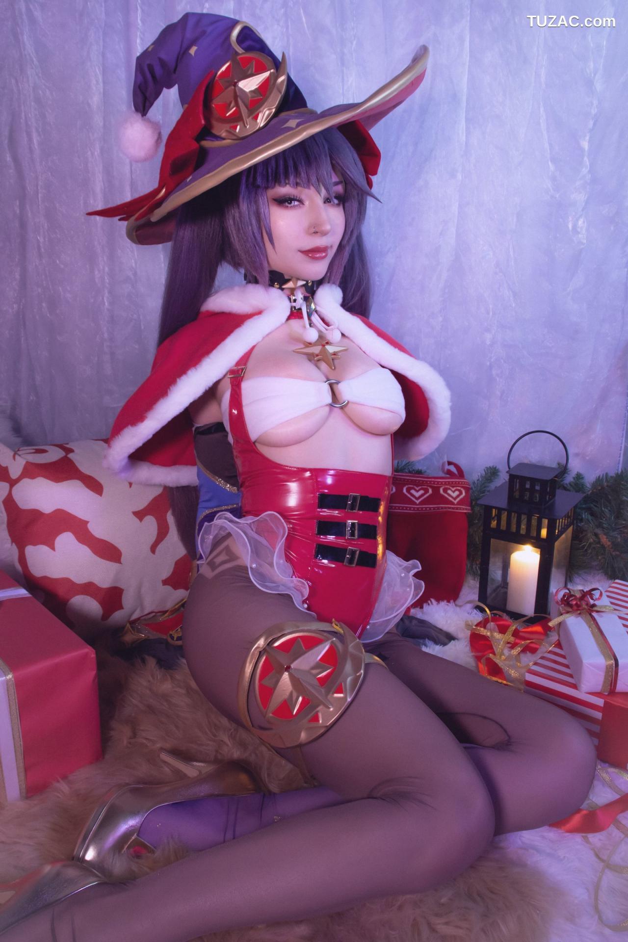 ShiroKitsune-原神-莫娜-圣诞版-Mona-Xmas
