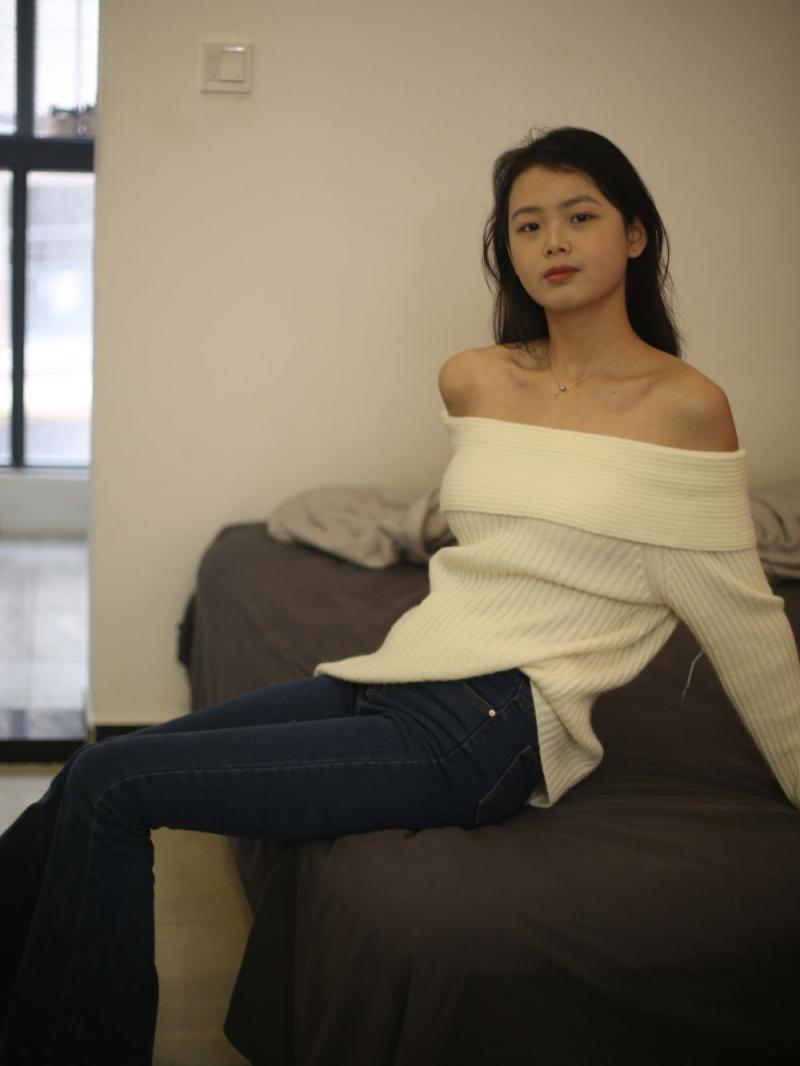 好纯的妹子啊 感觉太好了