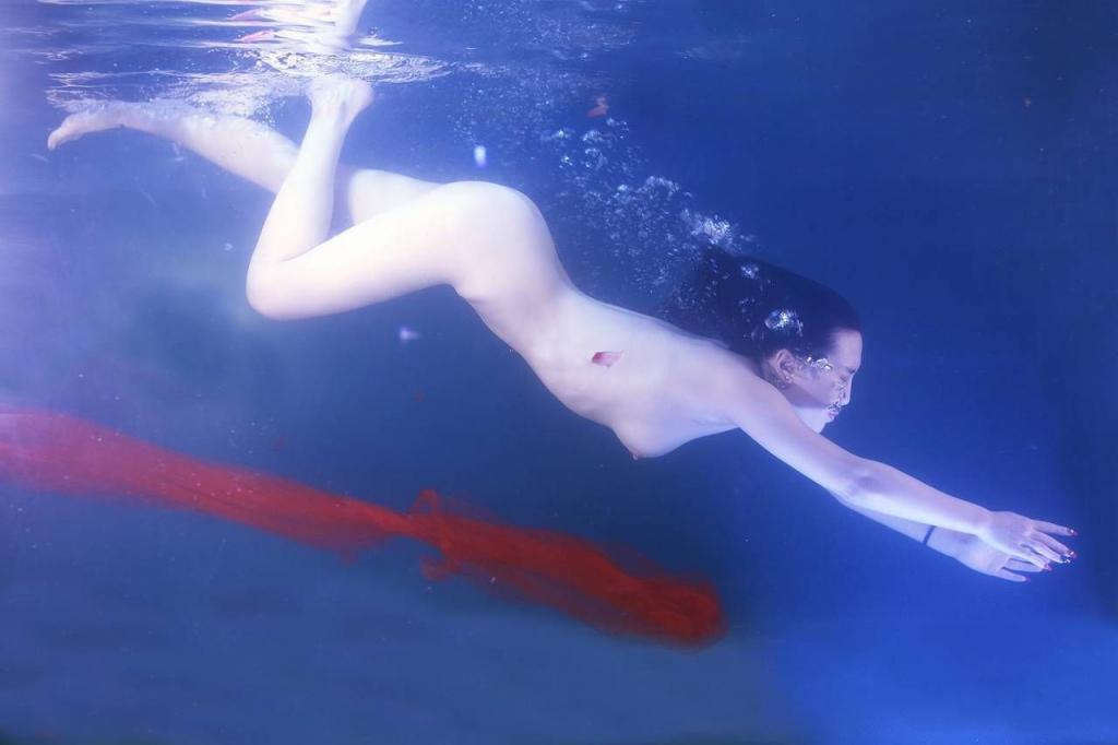 水底世界的人体演绎